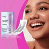 Teeth Whitening Strips Teeth Treatments - Teeth Whitener, Peroxide Free, Enamel Safe Green White Strips, Deep Stains Removal - Instant Teeth Whitening