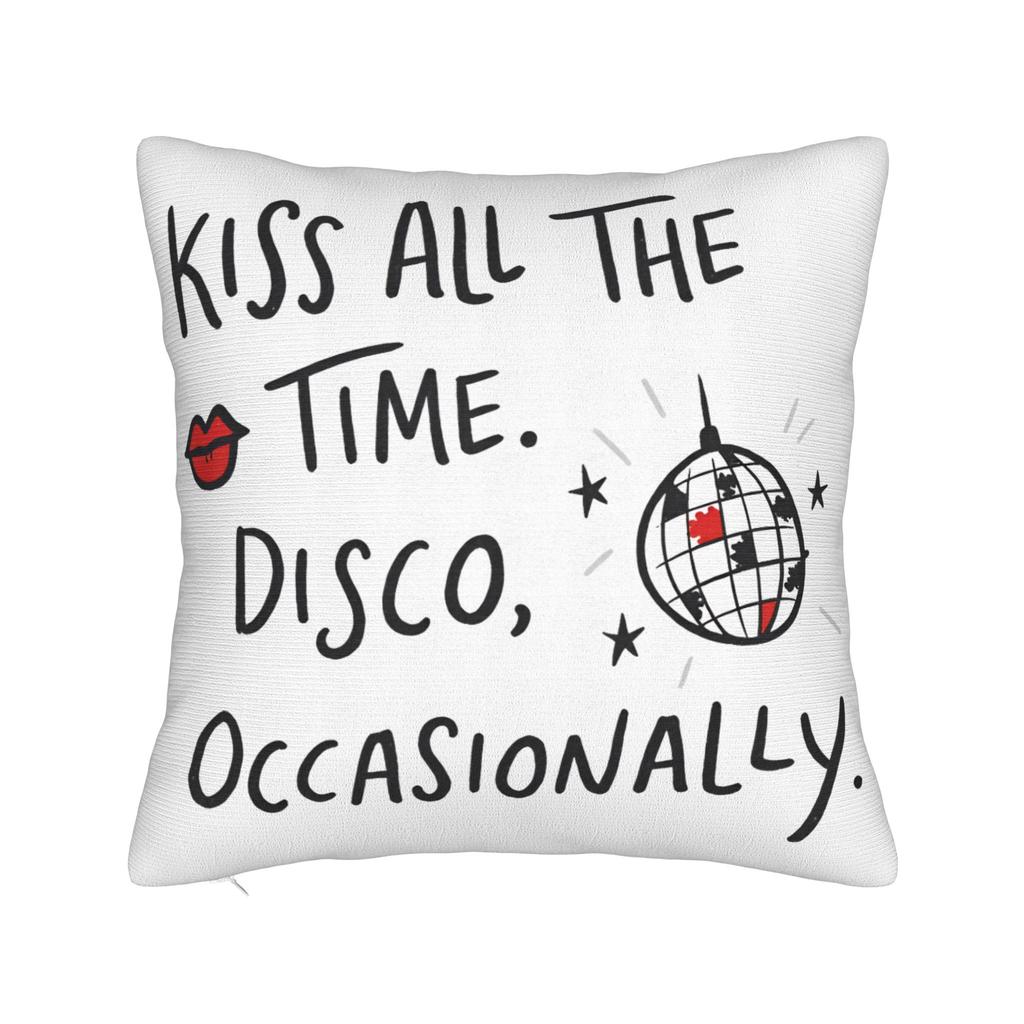 Kiss All the Time Pillowcases Harrys Styles New Album Funny Pillow Case For Wedding Party Home Decor Square Pillow Cover