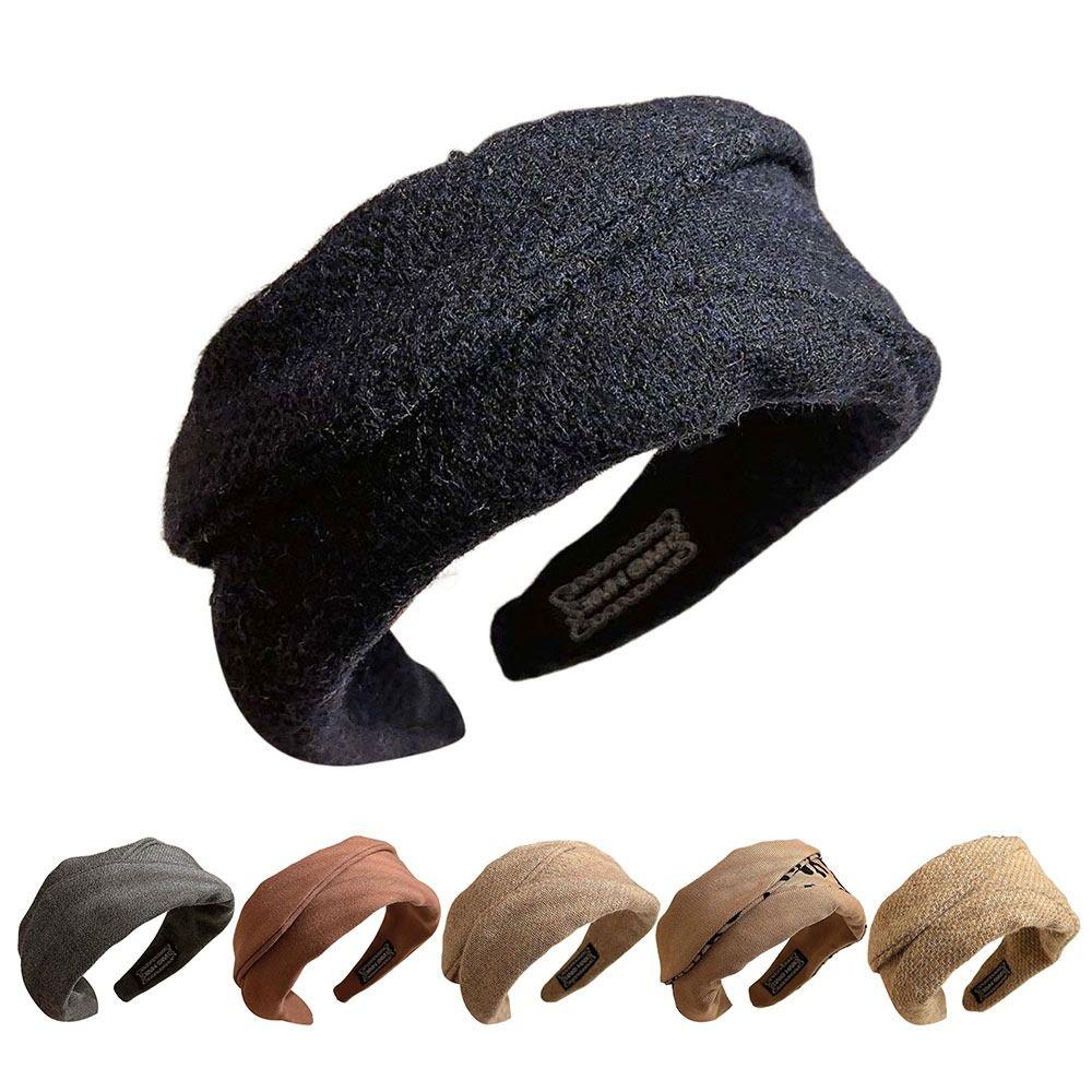 Thickened Hair Headband Vintage Headwear Korean Headbands  Girls Gift
