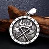 BEIER 2023 New Creative Design Stainless Steel Pirate Pendant  Anchor Necklace For Men Viking Movie Jewelry Wholesale