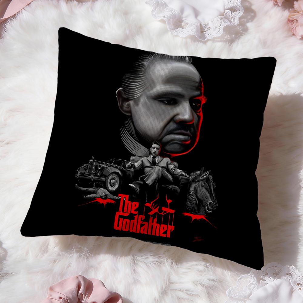 

The G-Godfather Movie Cushion Cover Premium Comfort Reversible Pillow Cove -Two in One Design for Any Room & Car Interior 30cmx30cm