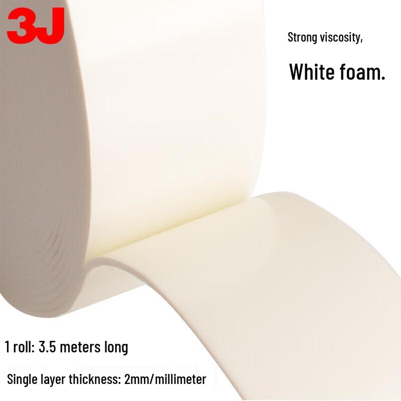 3J Strong Double-Sided Foam Mounting Tape