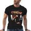 Connected Creative Tshirt Novelty Print Casual Tee Shirt