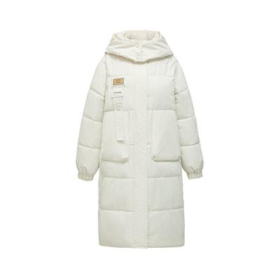 Women's Extended Over-the-knee Plus Size Winter Clothes New Korean Version of Hooded Down Cotton-padded Jacket Loose Cotton-padded Jacket.