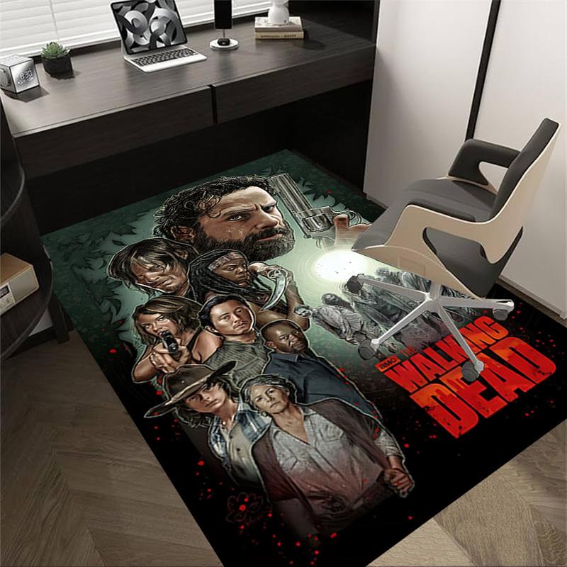 

1pc Walking Dead Carpet, Office Rug Outdoor Mat Home Decor Area Carpet Festival 60cm by 90cm