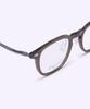 Alloaiweeo [The Air] Al5511 1310G Arnel Light Ultra-Lightweight Eyeglass Frame Khaki Blue Light Lens Selection