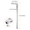 Uxcell T60 Torx Starkey 259mm Long Arm S2 Hand Tool for Automotive and Home Repairs 2-Piece Tamper-Proof Wrench, / 10.2" L-Shaped 6-Point Wrench,