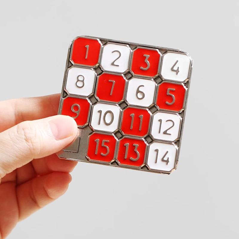

Metal Number Slide Puzzle Brain Teaser Games For Adults Children Huarong Road Montessori Educational Toys Kinder Spiele