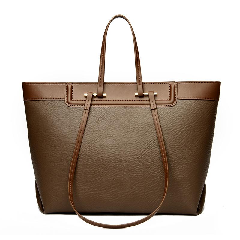 

Women s bag new simple personality shoulder messenger bag large capacity commuter handbag women хаки