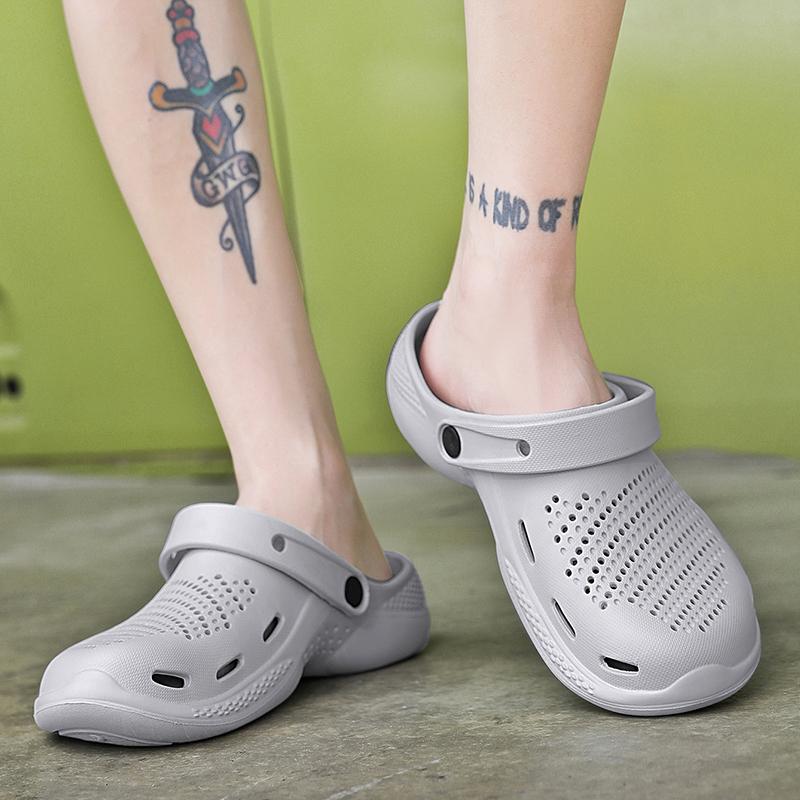 Męskie / damskie buty z dziurami Oddychająca para Letnie buty na co dzień na plażę Sandały i kapcie na stopy