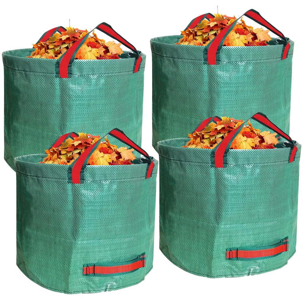 Yanuki Garden Large Set of Garden Large Grass Collection Large Garden Garden Disposal of Garbage and Fallen Ice Green of 67cm X 76 X Bag, 4, Bucket,