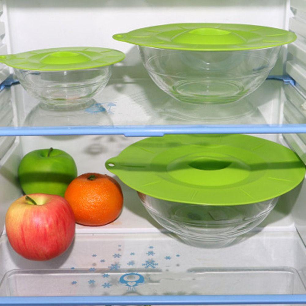 Sealed Heat Resistant Keep Fresh Anti-Dust Food Lid Storage Cover Microwave Cover Kitchen Gadgets