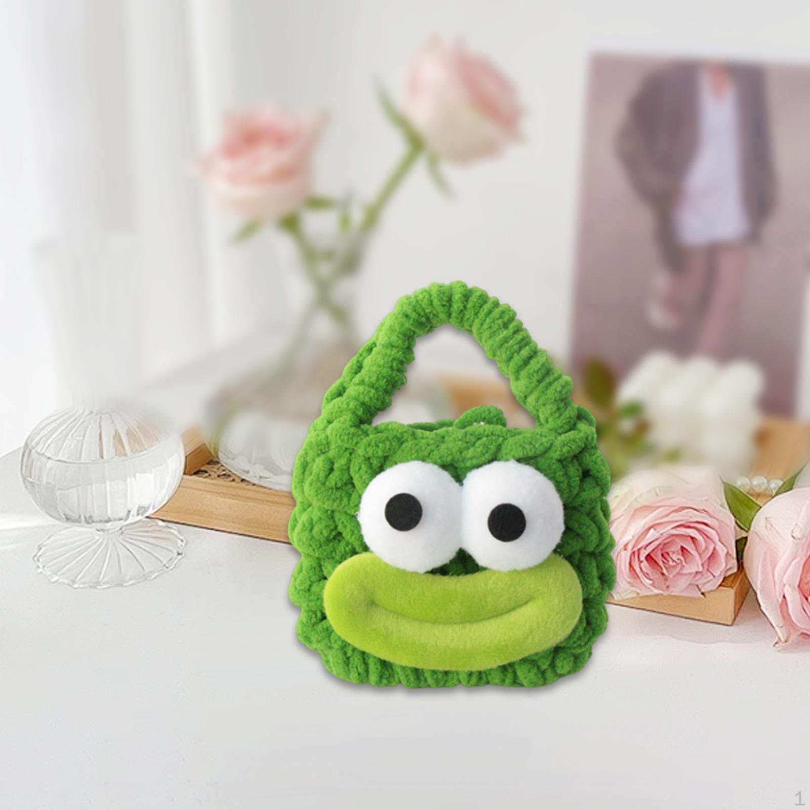 

Cartoon Handbag Change Holder Kids Gift Stylish Lightweight Earbuds Bag Decor Money Pouch