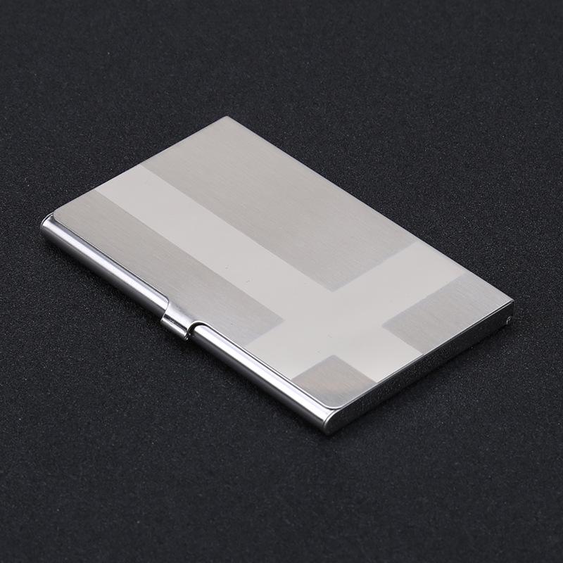 

1 шт. Держатель RFID-карт Мужской Блокирующий Алюминиевый Металлический Тонкий Кошелек Сумка для Денег Анти-сканирование Держатель Кредитных Карт Тонкий Чехол Маленький Мужской Кошелек
