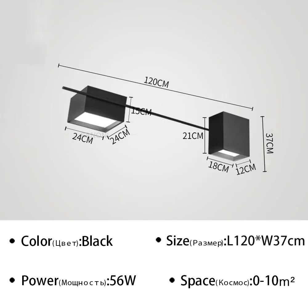 Nordic Modern LED Ceiling Light For Living Dining Room Bedroom Home Decor  Minimalist Indoor Lighting Fixture Chandeliers Luster