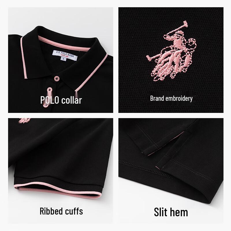 U.S. POLO ASSN. Women's Short Sleeve Polo Dress