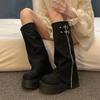 Pants Boots  Western Knight Boots Popular Long Boots Women'S Autumn And Winter High Boots New Boots