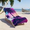 Microfiber Travel Beach Towel Tropical Palm Tree Printed Towels Oversized Absorbent Quick Dry Sand Free for Beach Camping Photo