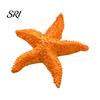 Party Decoration Supplies Starfish Figurine Resin Aquarium Realistic Artificial Waterproof Ornaments Ornament for Fish Tank Home Nautical Decor