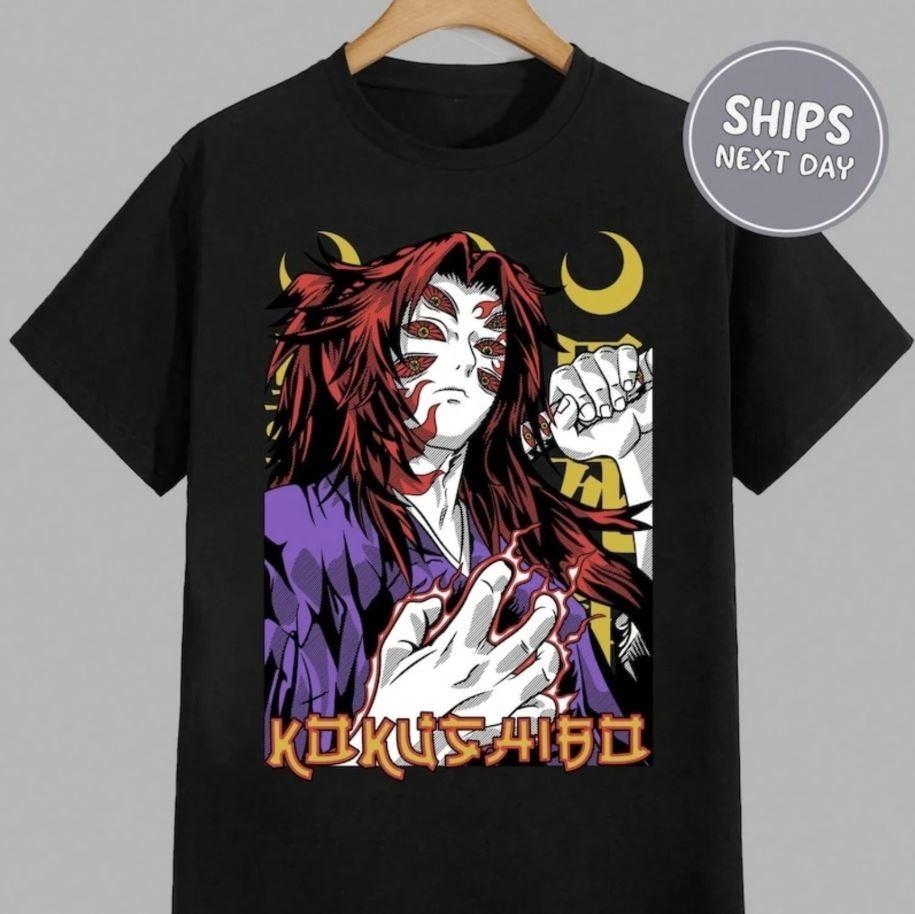 

Kokushibo Demon Slayer Shirt Demon Slayer Anime Shirt Unisex Shirt Full Size L