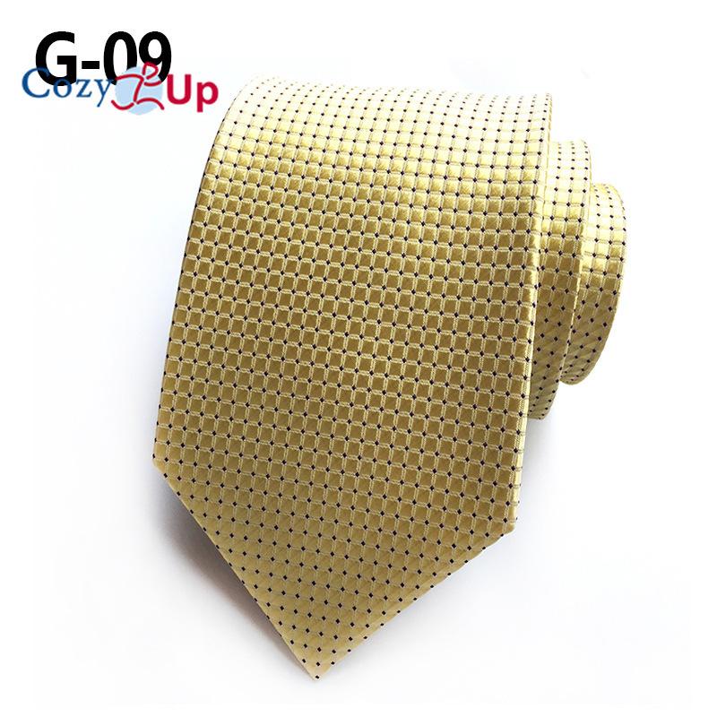 New Classic Men's Plaid Checks Silk Tie Necktie