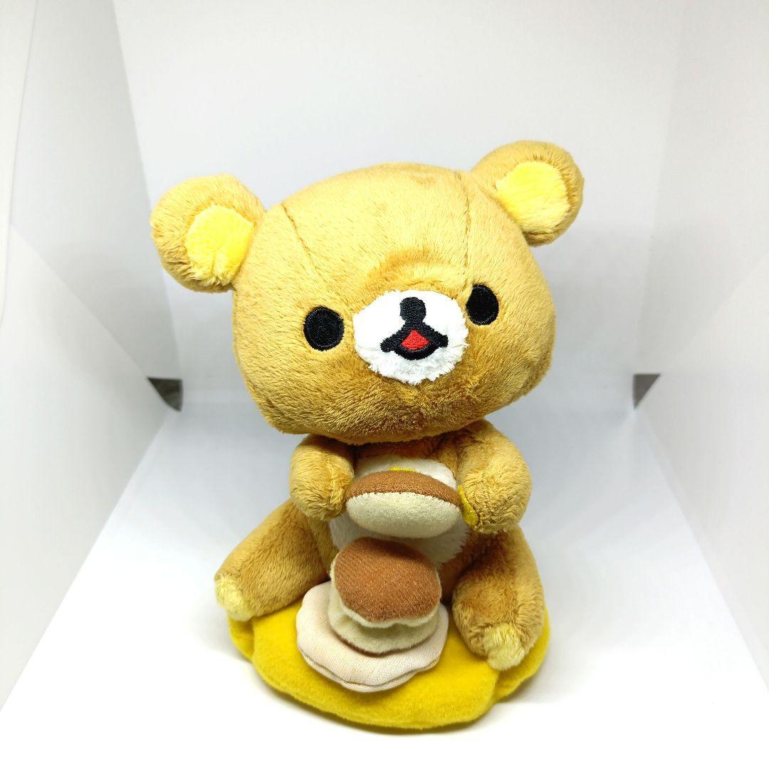 Rilakkuma swinging head stuffed toy pancake