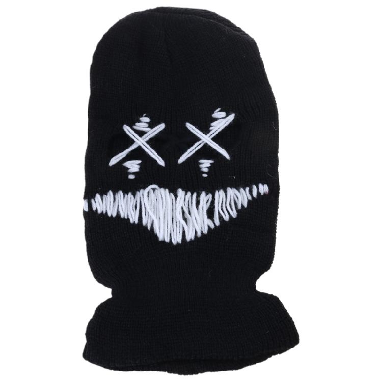 Winter Warm Cap Knit Beanie Hat Halloween Unisex Balaclava Hat Soft Headwear