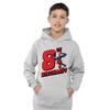 Spider-Man Childrens/Kids Heather 8th Birthday Hoodie