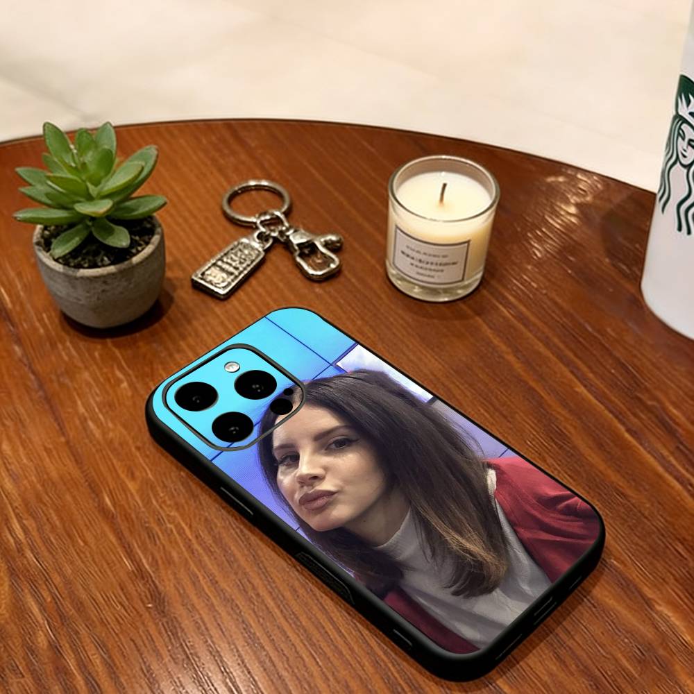 Lana Del Rey Phone Case Soft Silicone Black For IPhone 17 16 15 14 13 12 11 X XR Plus Pro Max Plus