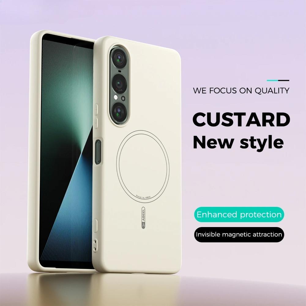 

Elegant Soft Liquid Silicone Rubber Case for Sony Xperia 1VII 1VI 5VI 5V 10V Magnetic For MagSafe Drop Protection Cover Sony Xperia 1VII