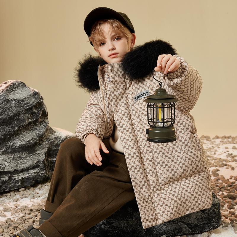 

Детский модный пуховик, зимнее повседневное теплое пальто для мальчиков