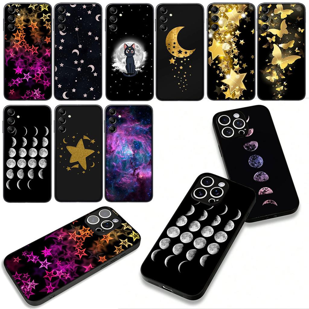 Phone Cover Moon Sun And Stars sky Casing for Xiaomi Redmi Note 15 11 9 10 Pro Plus A5 9A 9T 10A 10C 9C NFC 15C 8T Case