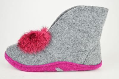 Slippers-boots Felt Inblu P22B 36 Gray