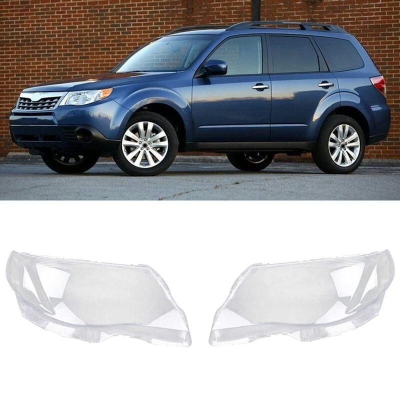 Headlight Lens Cover For Subaru Forester 2009 2010 2011 2012 Lamp Cover Front Headlamp Shell Transparent Lampshade