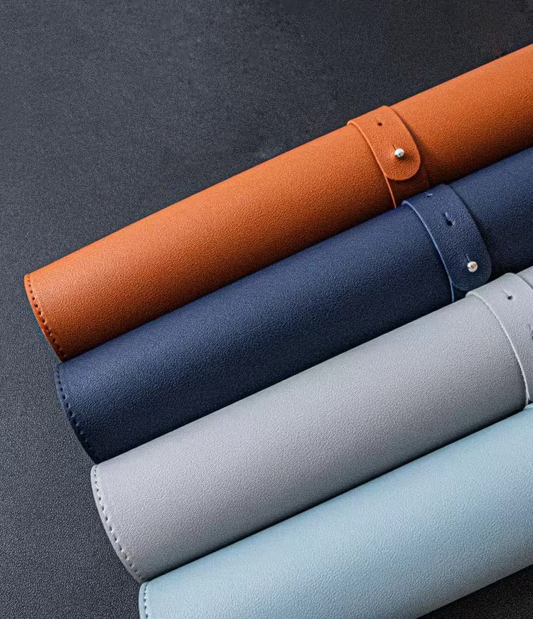 NINAINAI New PU Le Rem Ram Mouse Pad Gaming Anime Waterproof Mouse Mat Anti-Slip Double-Sided (Black, 40X80cm)