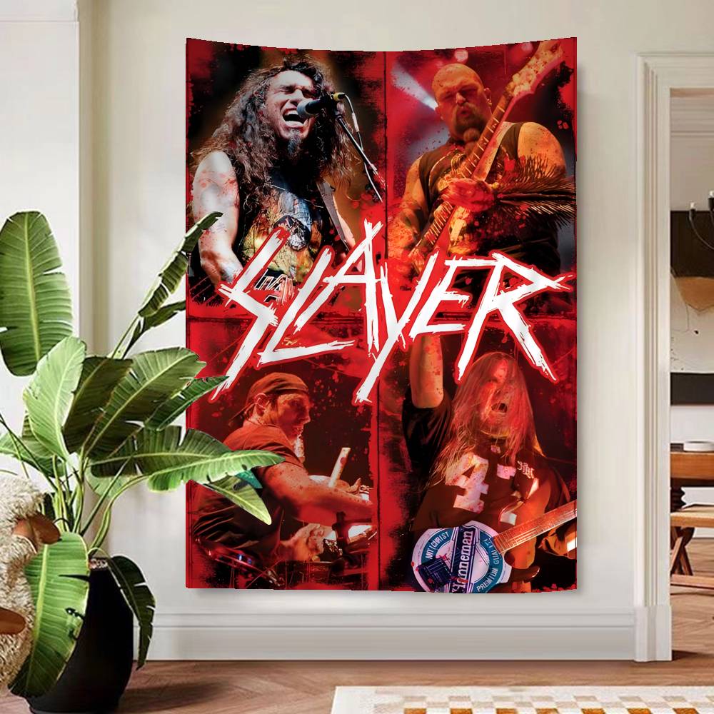 Slayer Heavy Metal Rock Band Άλμπουμ Ταπετσαρία Εκτύπωση Τέχνης Επιστημονικής Φαντασίας Δωμάτιο Διακόσμηση Σπιτιού Διακόσμηση Σπιτιού