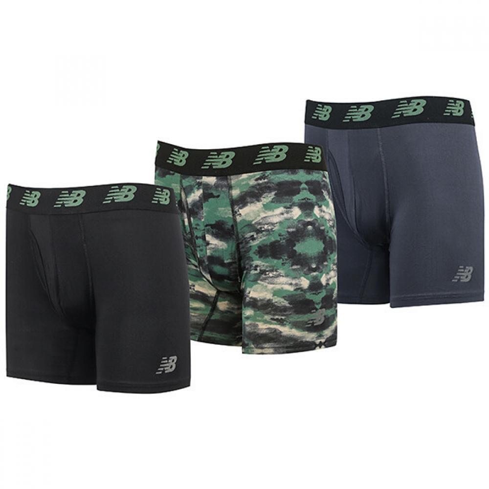 

New Balance Underwear Premium 6 Inch Brief 3 Pack LAU13001THN/XL