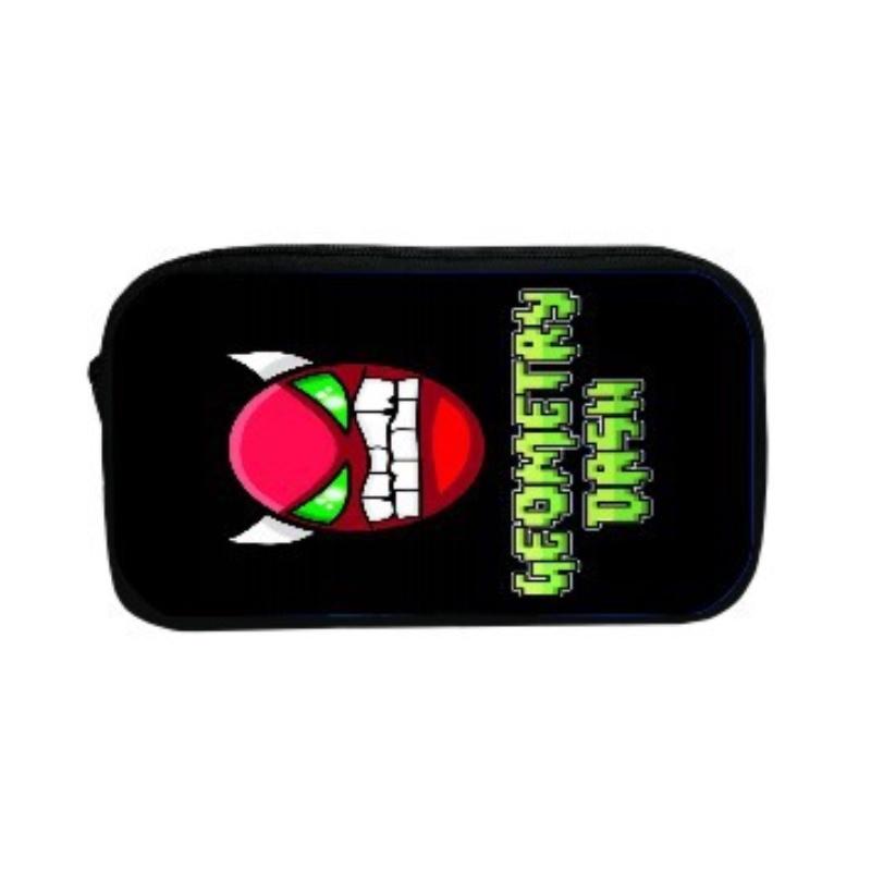 16-inch Children's Backpack Set Geometric Dash Durable Shockproof And Lightweight