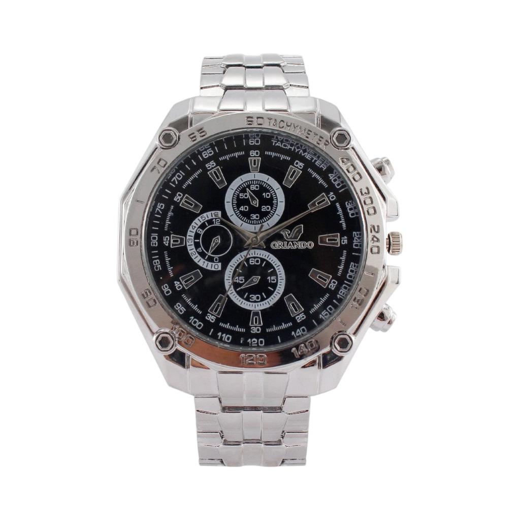Men's Waterproof Luminous Running Alarm Clock Watch