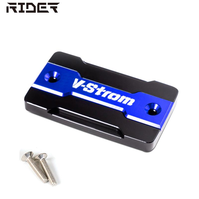 For SUZUKI Vstrom 650 1000 DL650 DL1000 250 DL250 2004-  Front brake fluid reservoir cap reservoir cap and filler cap