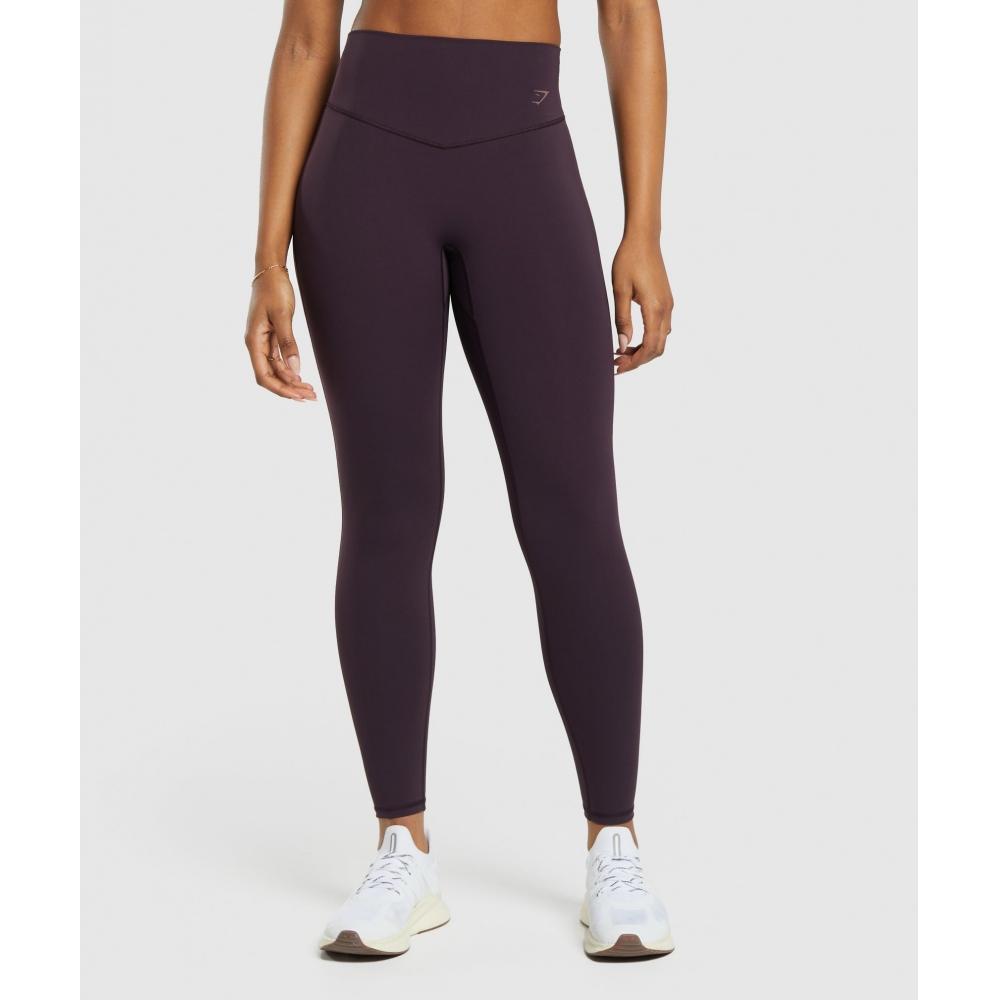 

Gymshark Леггинсы Elevate Сливово-коричневые B3A6M NBZN