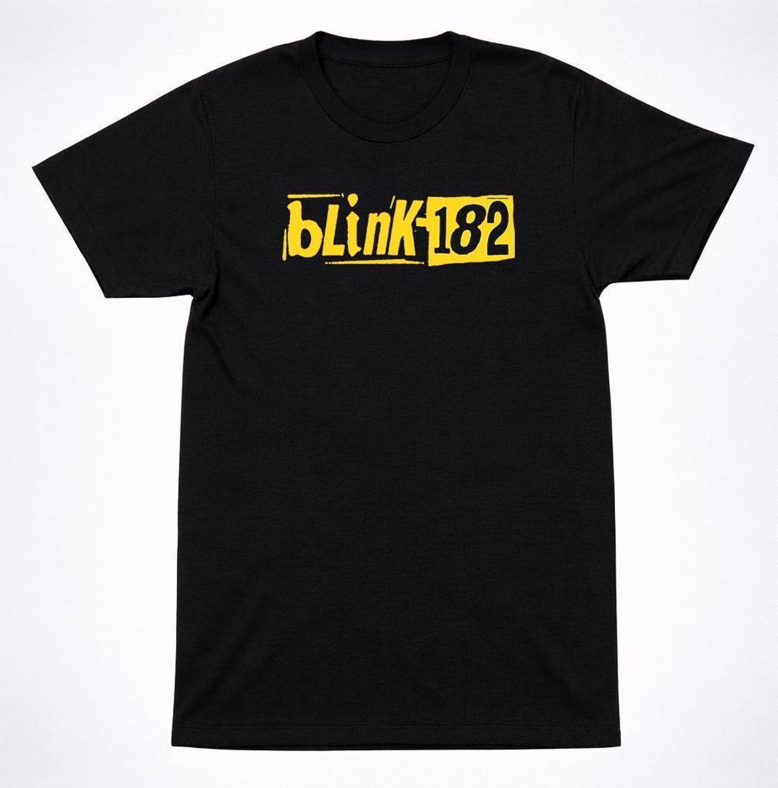 Blink 182 Warped Tour T-Shirt - Classic Logo Pop Punk Band Tee - Travis Barker Merch, Cotton, Unisex Casual Wear M