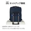 Ace Backpack, A4 Size, 14.0-inch PC Setup Function, WRT-505 20252, Black