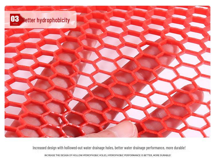 Rutschfeste PVC Hohl Badezimmerbodenmatte - Willkommen Fußmatte & Schwimmbadteppich