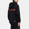 WE11DONE Oversized Logo Hoodie Unisex Hoodies Black WD-SS5-19-115-U-BK