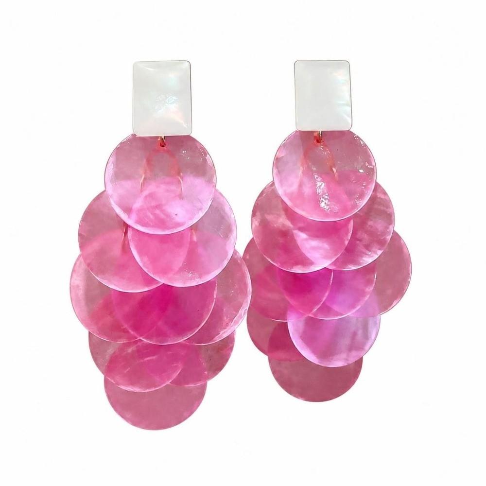 Vacation Style Shell Tassel Drop Earring Ear Hooks Women's Earrings Fashion Drop Earring Women