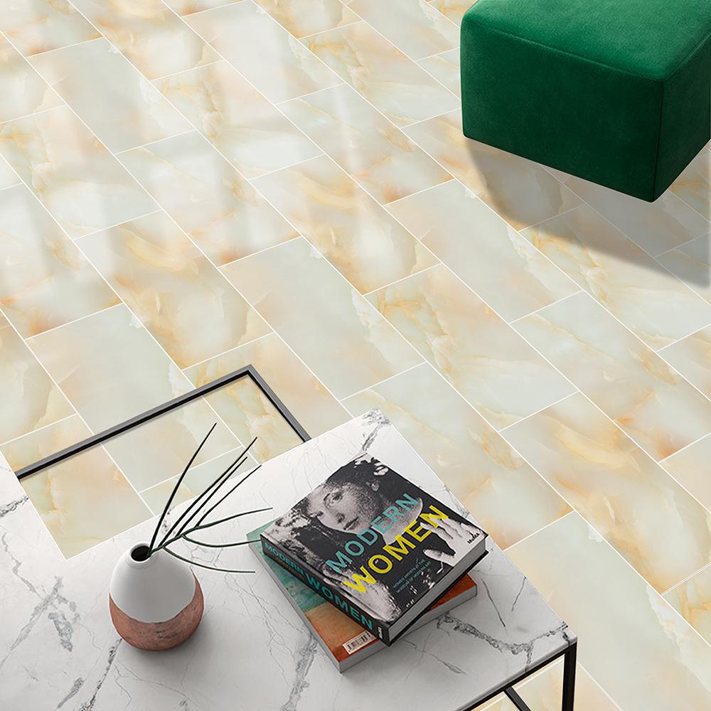 Selbstklebender Fliesenaufkleber, Wanddekoration, Toilette, wasserdicht und unecht, Marmor-Aluminium-Kunststoff-Panel-Wand