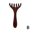 Kitten Scalp Massage Brush Cartoon Sandalwood Scalp Meridian Combs Home Use Body Massage Guasha Scraping Comb