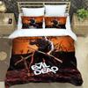 Set Biancheria da Letto Stampata The Evil Dead Set di Articoli Raffinati Copripiumino Set Piumone Letto Set Biancheria da Letto Lussuoso Regalo di Compleanno