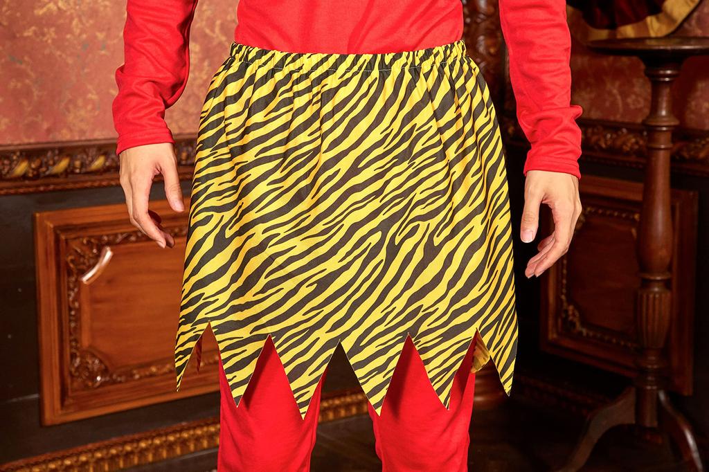 Clearstone Cosplay Halloween Setsubun Real Demon M Red pentru bărbați